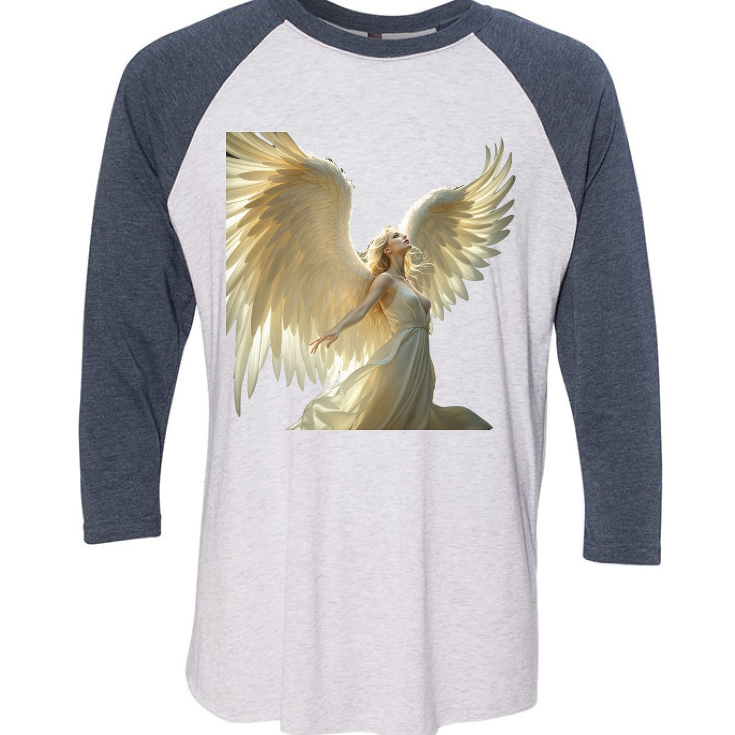 Indigo / Heather White - FRONT