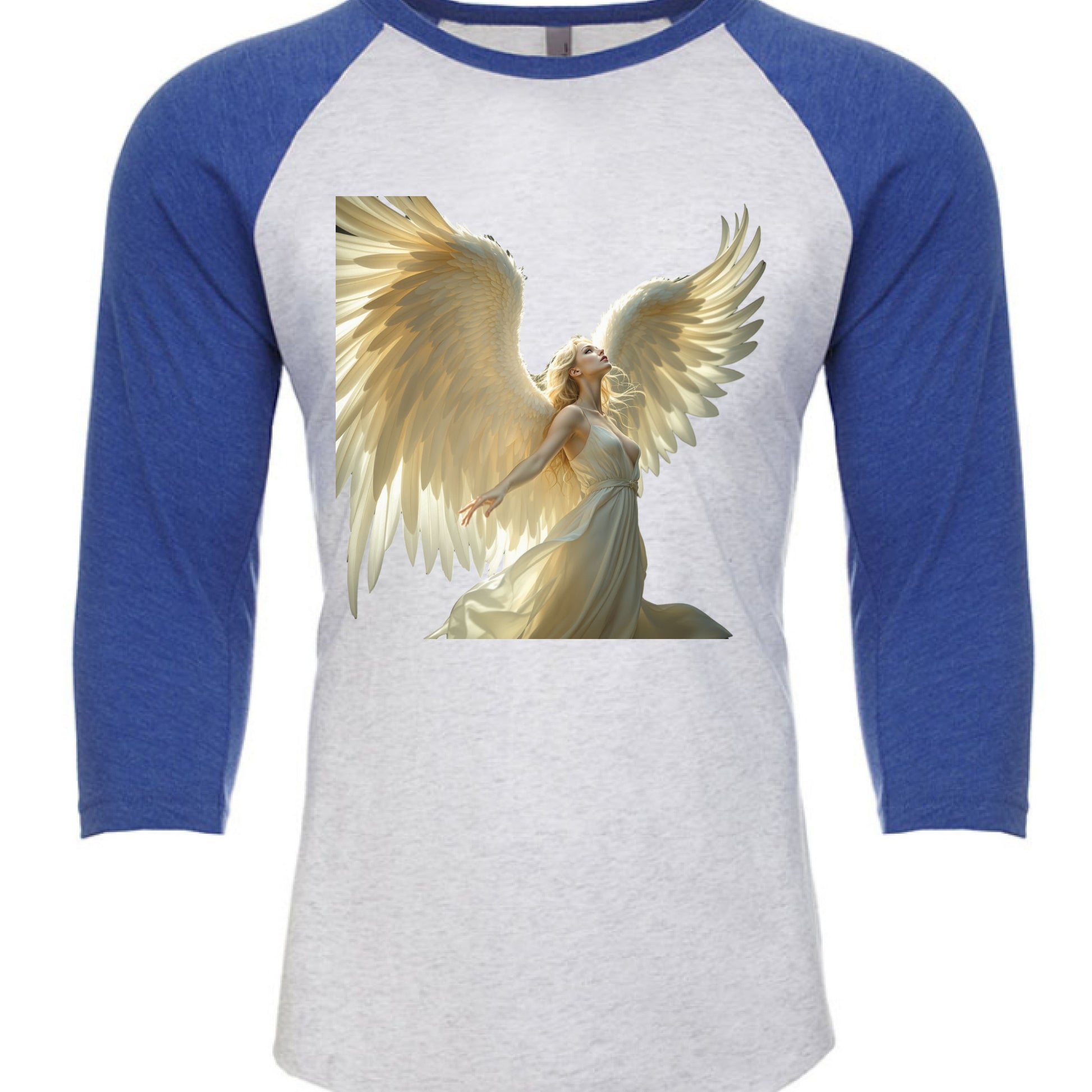 Vintage Royal/ Heather White - FRONT