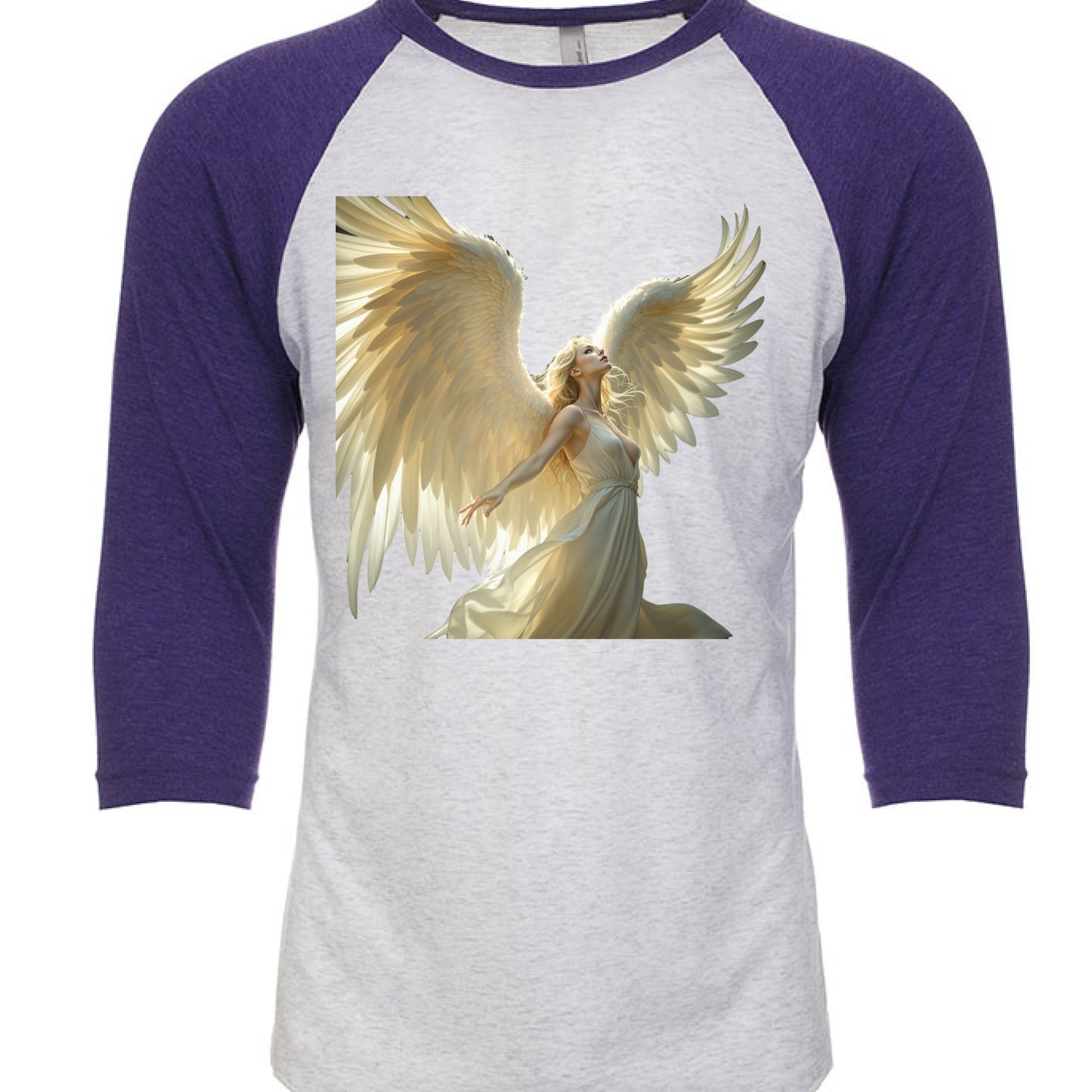 Purple Rush/ Heather White - FRONT