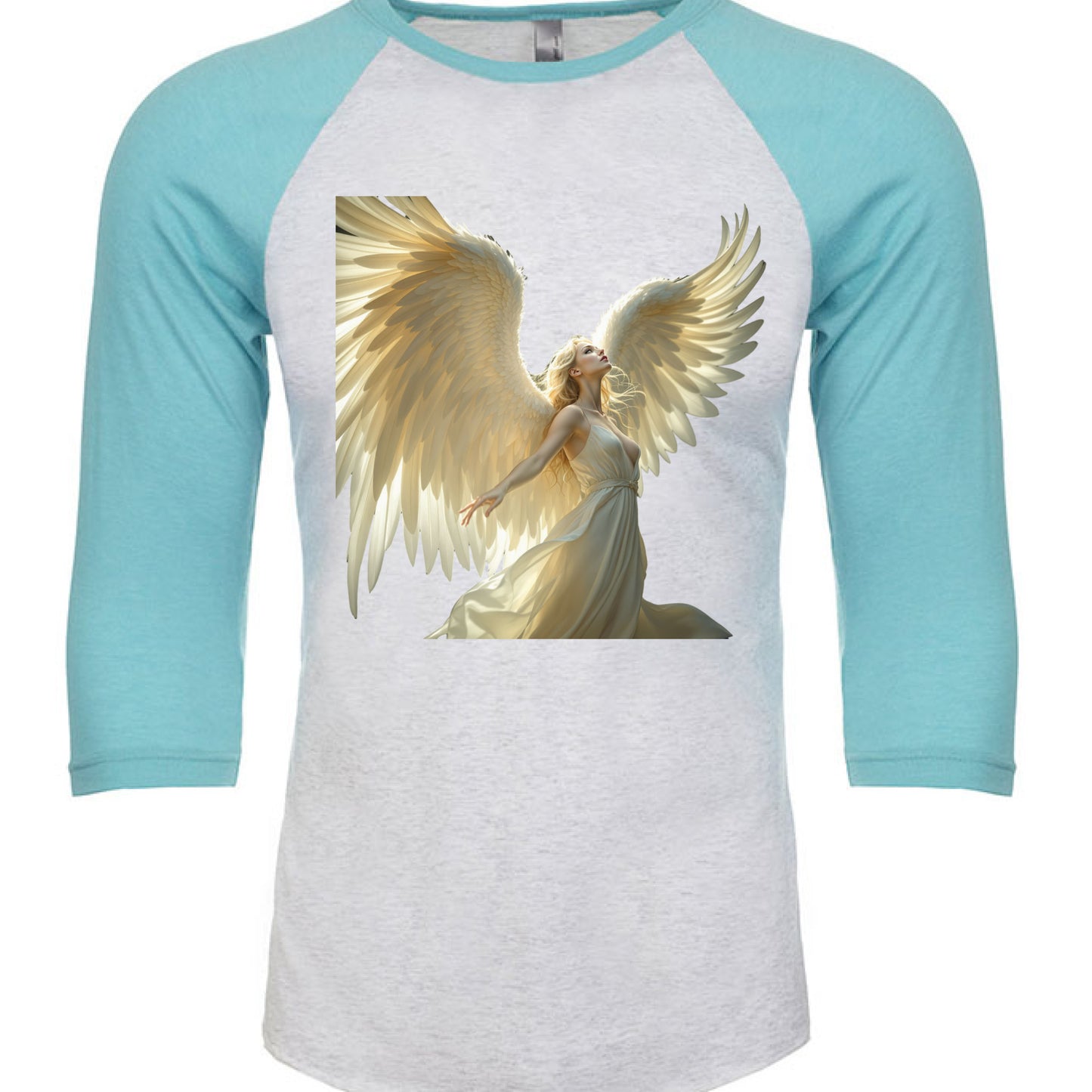 Tahiti Blue/ Heather White - FRONT